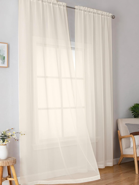 Extra Wide Blackout Sliding Door Drapes Privacy Divider Panels for Large Patio Doors - Image 2