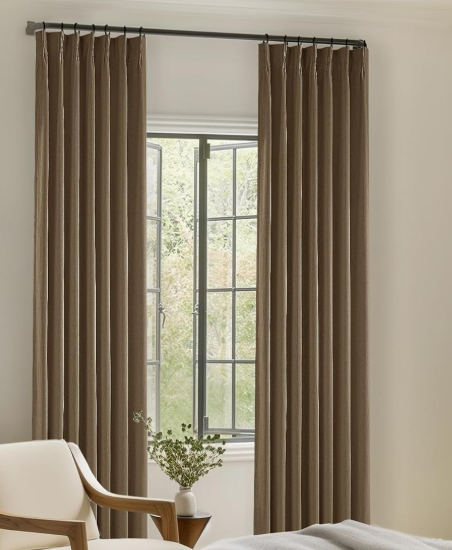 Wide Velvet Door Valance Decorative Waterfall Style Covering for Sliding Doors - Image 2